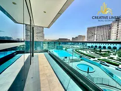 Chiller free | 2BHK apartment with maid’s room and stunning open, pool, and park views.
