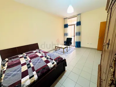 Fully furnished Big Master Bed Room with Balcony in Sharjah Maysaloon - 2400AED/ month inc all bills