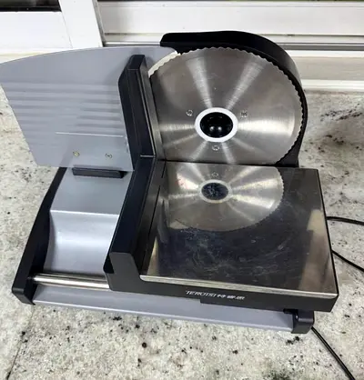 Electric Meat / Food Slicer - Stainless Steel Blade, Used
