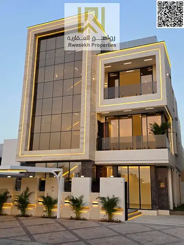 Luxury 6-Bedroom Villa for Sale in Al Yasmeen, Ajman | Elegant Design & Prime Location