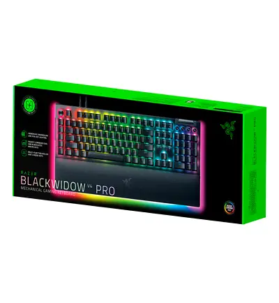 Razer BlackWidow V4 Pro Mechanical RGB Gaming Keyboard (New in Box) YELLOW KEY
