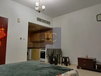 Furnished Studio | England Cluster X-26 | Garden & Parking View