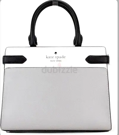 Kate Spade two-tone leather top-handle handbag – excellent condition
