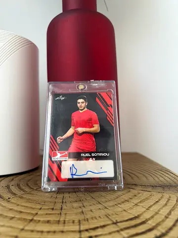 Ruel Sotirou Autograph Football Card