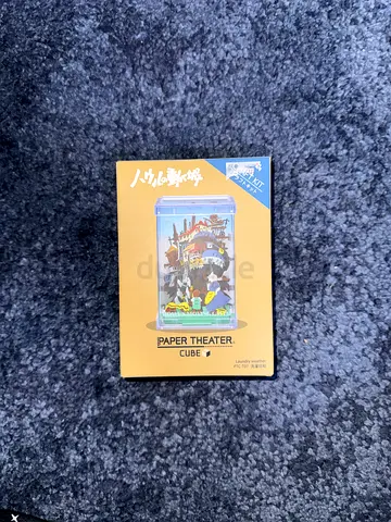 Howl’s Moving Castle Laundry Day Paper Theater Cube