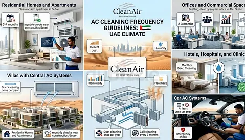 AC Cleaning Services in Abu Dhabi - Clean Air