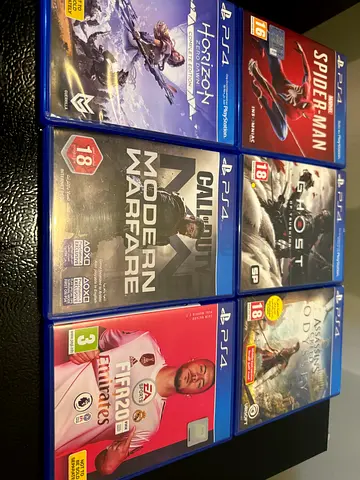 6 PS4 games in excellent condition
