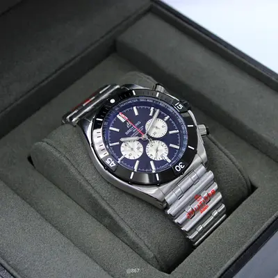 Breitling chronograph mens watch