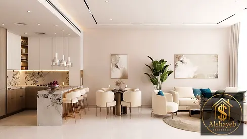 Furnished 1BR | Pool & Skyline Views | Jade Tower Majan