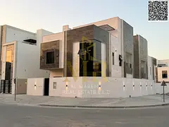 Luxury villa for sale in Al-Haliyo 2 with a modern design and spacious areas, including registration