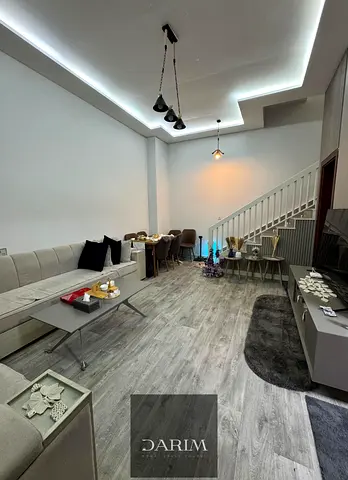 Fully furnished townhouse for rent in Uptown Ajman. Annual rent AED 65,000. Brand new furniture, sp