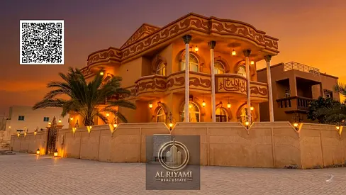 Luxury villa for rent in Al Muwaihat, behind Nesto and Dubai exit