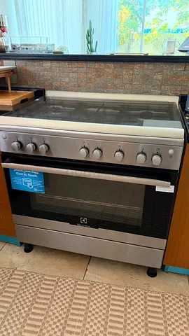 Electrolux Stainless Steel Range with Glass Ceramic Hob