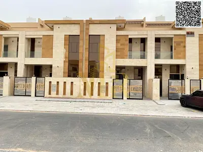 Luxury villa for sale in Al Aaliyah | 2000 sq ft | Two floors + roof | 4 master bedrooms | Modern design and high-end finishes | Prime location close