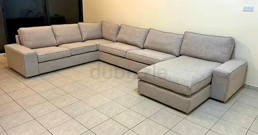Great Condition IKEA Kivik Corner U Shape Sofa Beige Color good condition