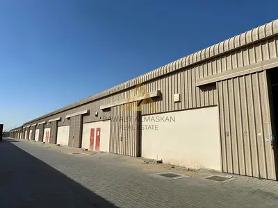Prime 23,360 Sq. Ft. Warehouse | 37kW Power | Al Sajaa Industrial Area