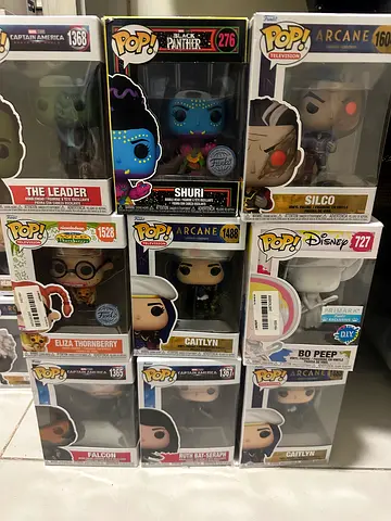 Funko pop Lot of 9 Funko Pop! Vinyl Figures (Arcane  Assorted) - New in Boxes