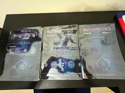 Mathematics Class XII Volume -1 AND 2 WITH MCQ BOOK by R.D. Sharma (sealed)