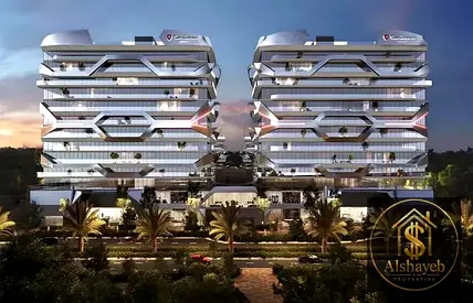 شقة فاخرة للبيع غرفتين وصالة + مخزن | طابق عالي | بالسعر الأصلي (OP) | Tonino Lamborghini Residences