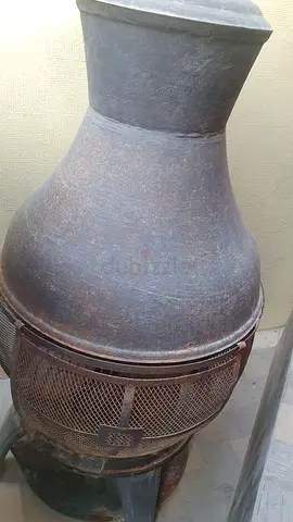 Cast iron wood heater