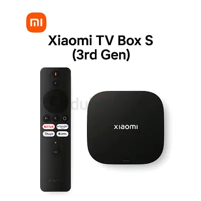 Xiaomi TV Box S (3rd Gen) Android TV Streaming Box with Remote