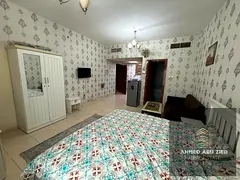 Studio for sale in Orient Towers, Ajman. A spacious 530 sq.ft unit with an open sea view and a priva