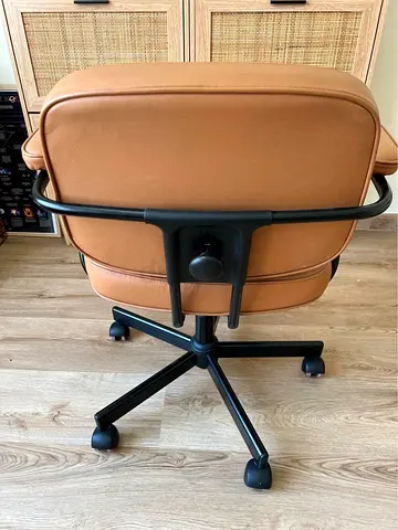Office chair, IKEA ALEFJÄLL, Grann golden-brown