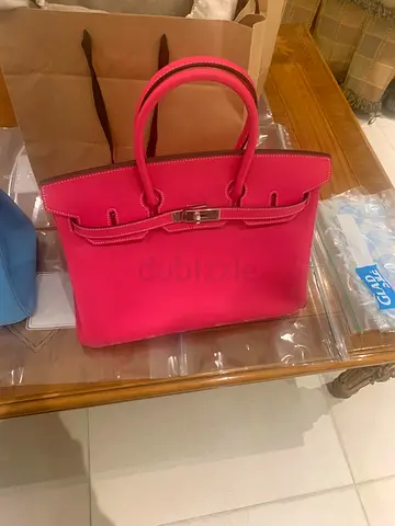 Hermès Birkin 35 in Rose Tyrien Epsom leather with palladium hardware