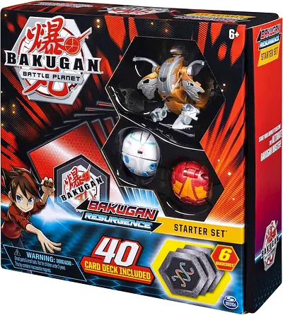 Bakugan, Battle Brawlers Starter Set with Transforming Creatures, Aurelus Nobilious