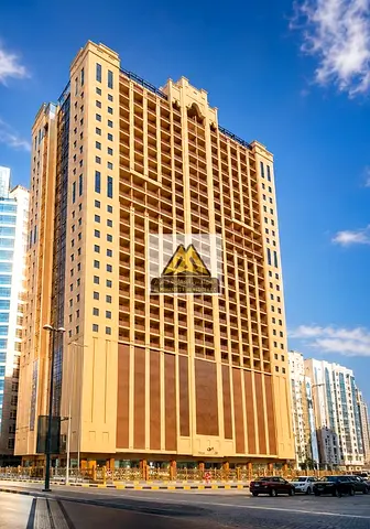 Experience luxury by the sea on Ajman Corniche! First occupier with one month free, parking, and free central gas.