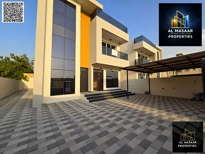 Ready-to-move-in villa with high-end finishes and a prime location in Al Rawda with a 15-meter front setback