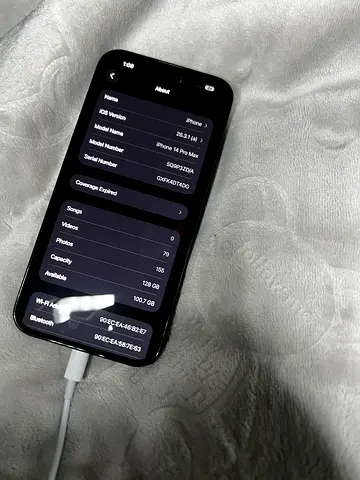 iPhone14 pro max 128 gb  good condition