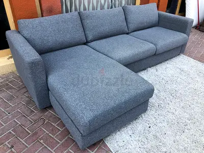 Ikea vimle Lshape sofa bed with mattress