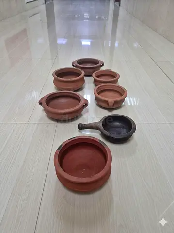 Set of Traditional Cooking clay Pots