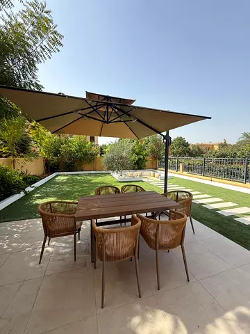 Dinning table aluminium pvc style with chairs outdoor furniture garden furniture