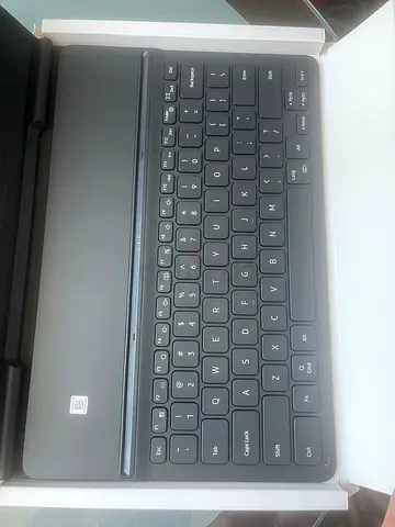 Slim Bluetooth Keyboard with Integrated Tablet/Phone Slot - Like New