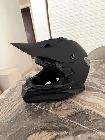 Helmet for motorcycle, dirt bike (Black)