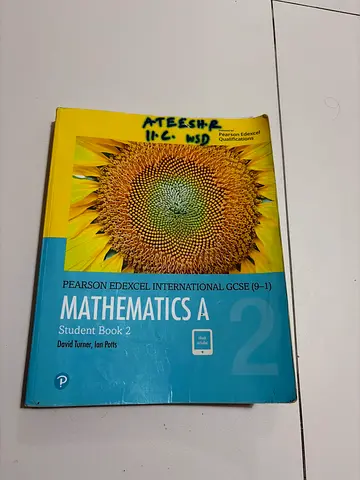 Pearson Edexcel International GCSE Mathematics A Student Book 2 (Digital and Print)