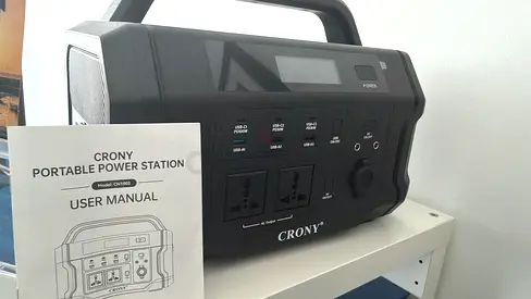 Crony Portable Power Station (Portable Generator) with Manual - Excellent Condition