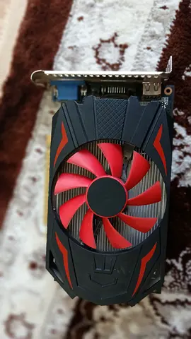 Used single-fan graphics card gtx1050 - good working condition