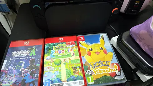 Nintendo Switch 2 with Pokemon Games — Legends ZA, Poképark, Lets Go Pikachu