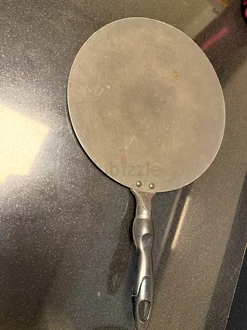 Non-stick Flat Tawa/Crepe Pan with Long Handle