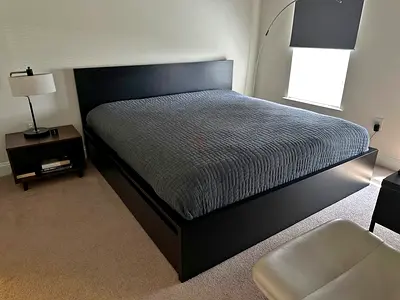 ikea bed and mattress /king size