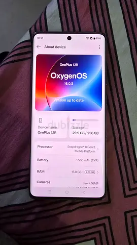 Oneplus 12R 16GB RAM 256 GB