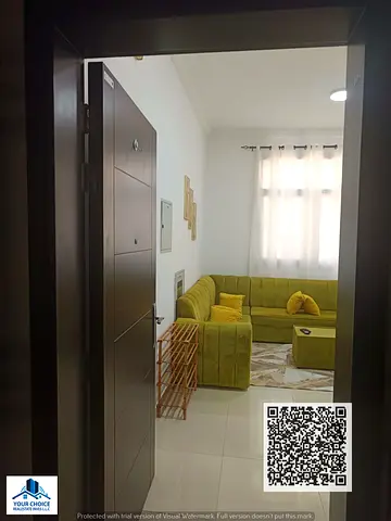 For Rent – ​​Furnished One-Bedroom Apartment in Al Bustan – Ajman ✨ A fantastic opportunity to live comfortably and affordably!