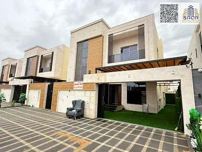 Luxury villa for sale in Ajman, Al Bahia area, price inclusive of fees
