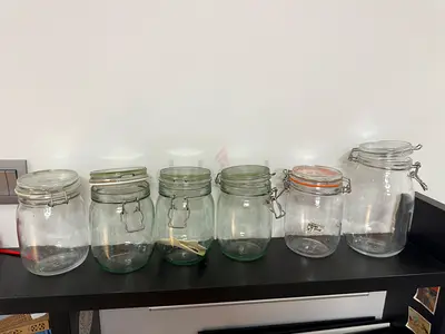 Glass Jars IKEA KORKEN Multiple pcs