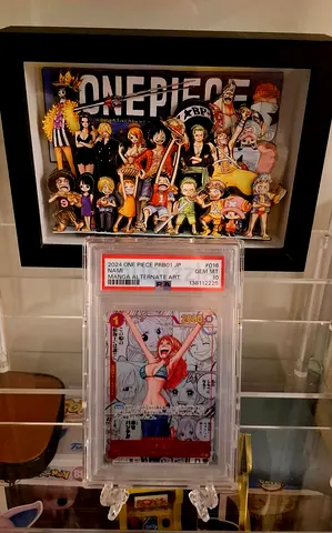 One Piece Alt Art Manga PSA Gem Mint 10 Nami Card TCG