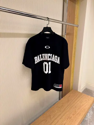Black Balenciaga 01 Graphic T-Shirt - Men’s Size (s to 3xl)