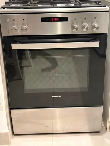 Siemens Stainless Steel Gas Cooker with Electric Oven - 60x60cm